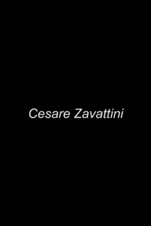 Cesare Zavattini movie poster