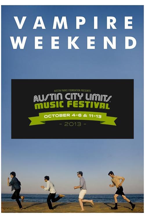 Vampire Weekend Live at Austin City Limits Festival 2013 movie poster