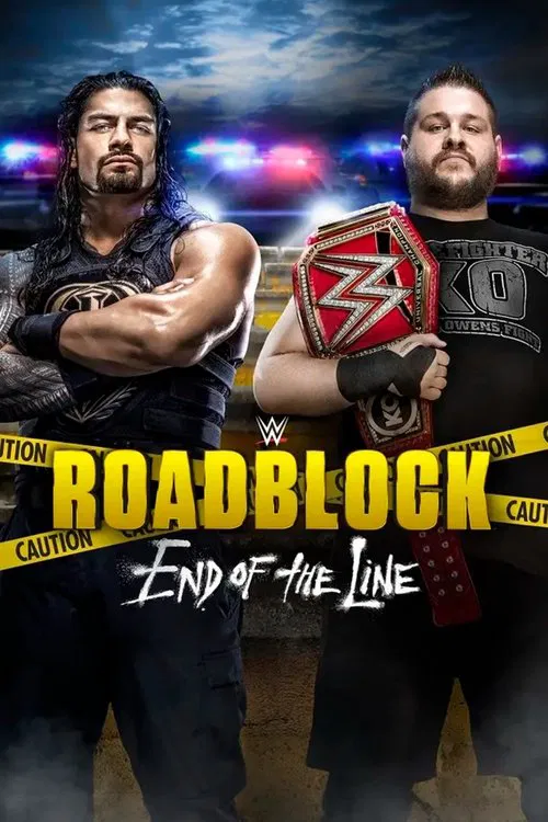 WWE Roadblock: End of the Line 2016 movie poster