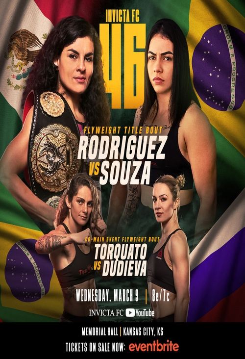 Invicta FC 46: Rodríguez vs. Torquato II movie poster