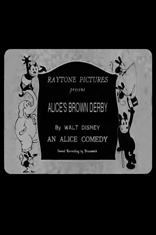Alice's Brown Derby movie poster