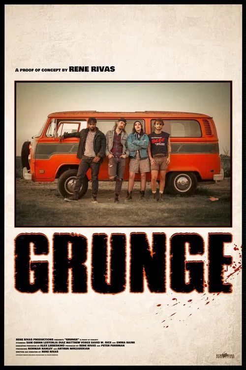 Grunge movie poster