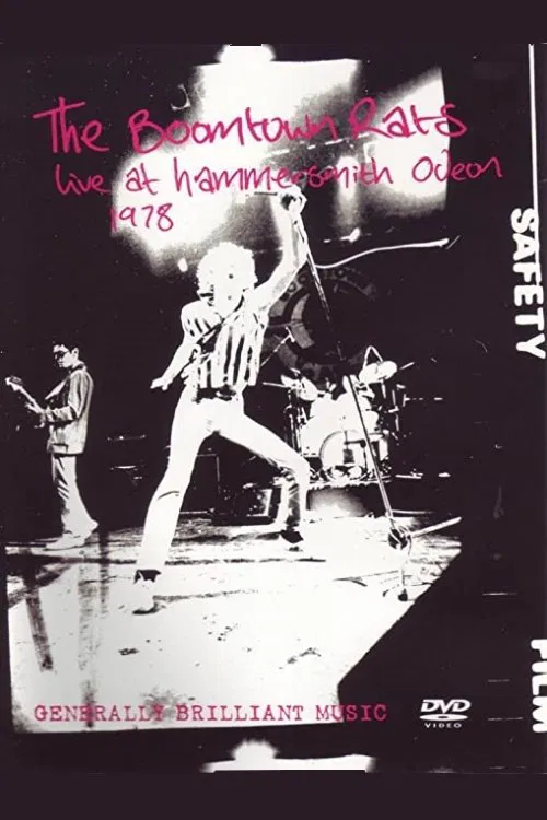 The Boomtown Rats: Live at Hammersmith Odeon 1978 movie poster