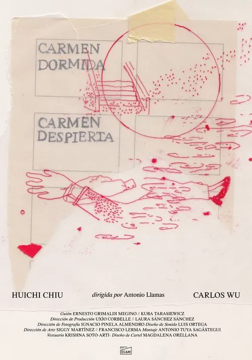 Carmen asleep, Carmen awake movie poster