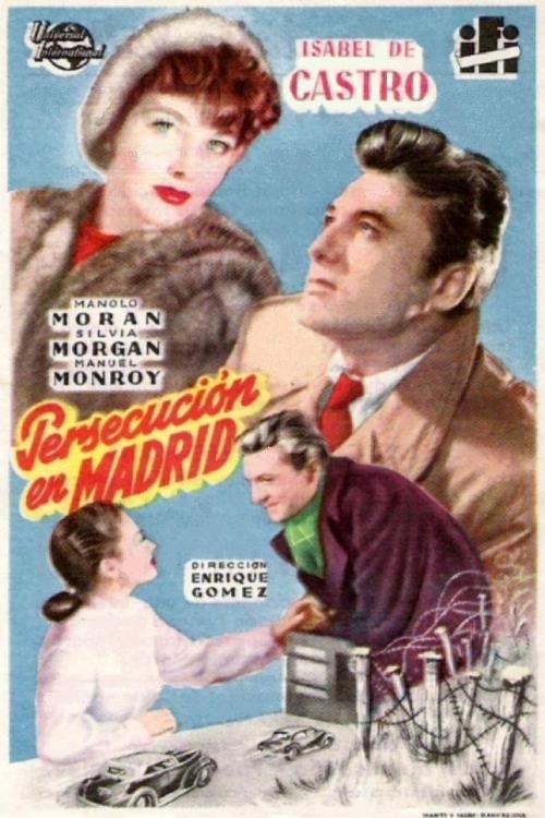 Persecución en Madrid movie poster