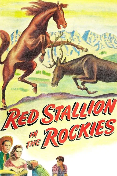 Red Stallion In The Rockies movie poster