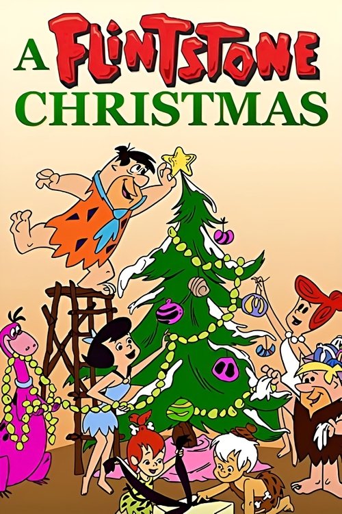 A Flintstone Christmas movie poster