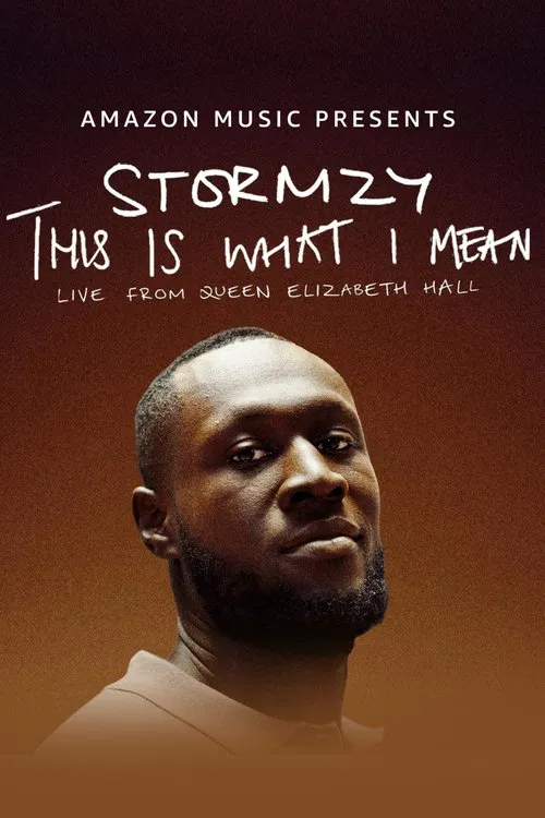 Poster do filme Stormzy: This is What I Mean: Live at Queen Elizabeth Hall