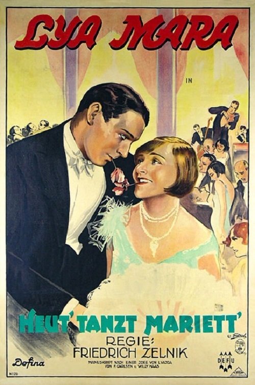 Heut tanzt Mariett movie poster