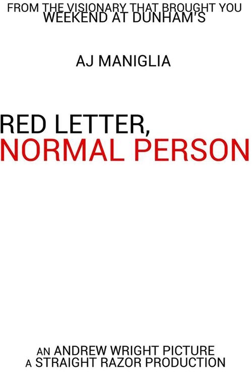Poster do filme Red Letter, Normal Person