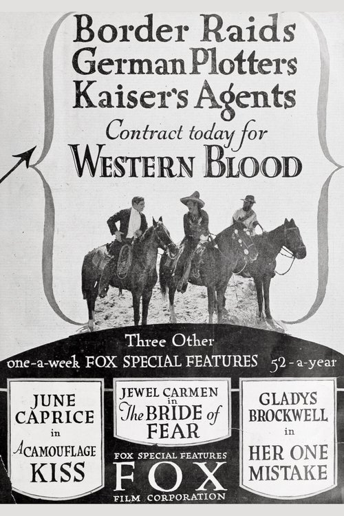 Western Blood movie poster