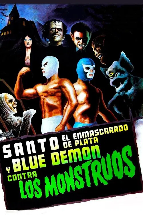Santo and Blue Demon Against the Monsters movie poster