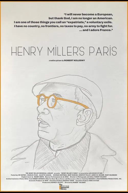 Poster do filme Henry Miller's Paris