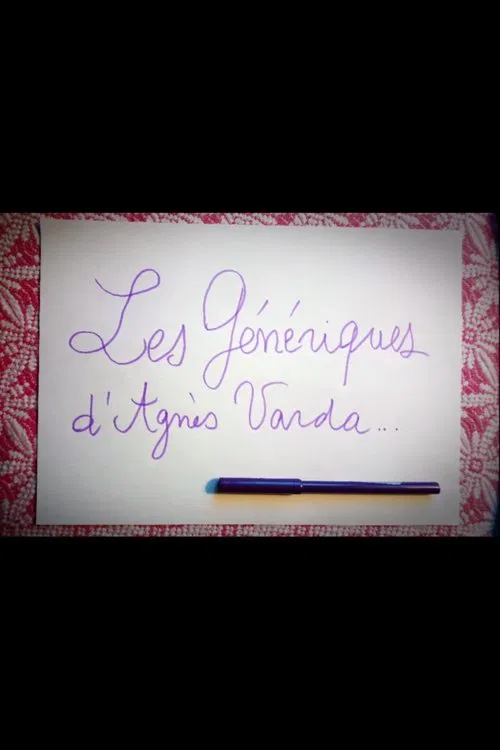 Agnès Varda's Credit Sequences movie poster