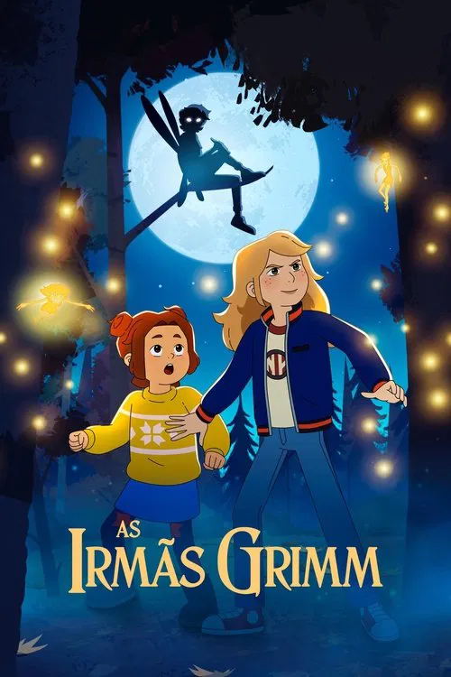 Poster da série As Irmãs Grimm
