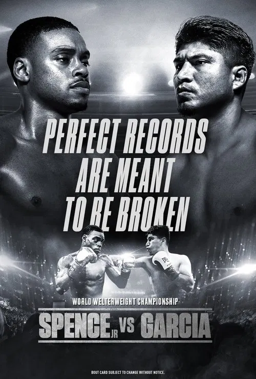 Errol Spence Jr. vs. Mikey Garcia movie poster