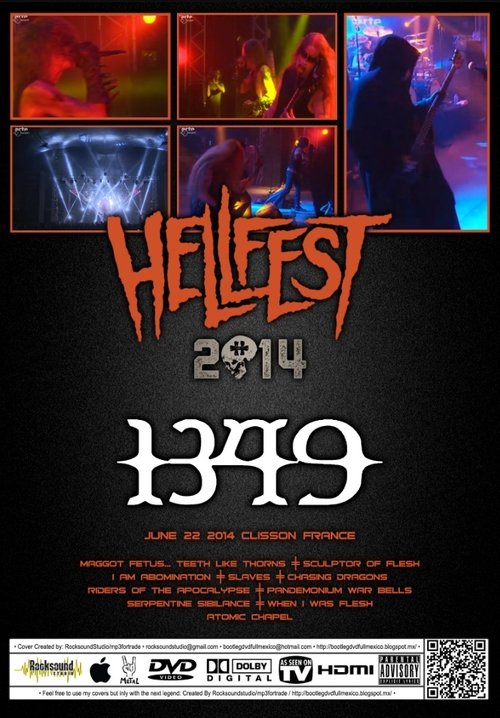 Poster do filme 1349 - Live at Hellfest, Clisson, FRA 2014