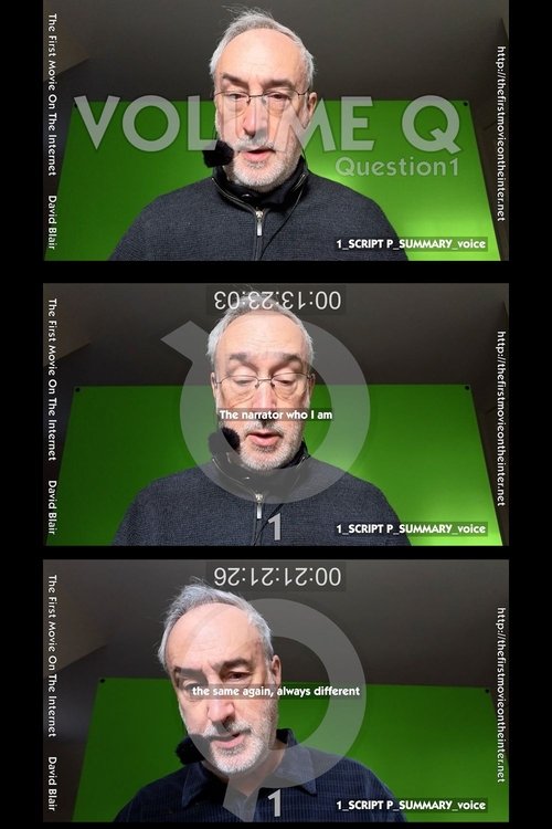 The First Movie on the Internet: Volume QQ movie poster