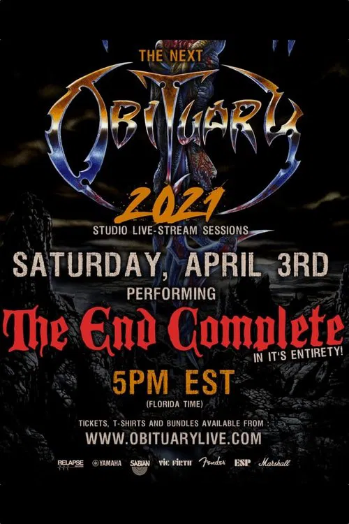 Poster do filme Obituary - The End Complete Album Live Stream