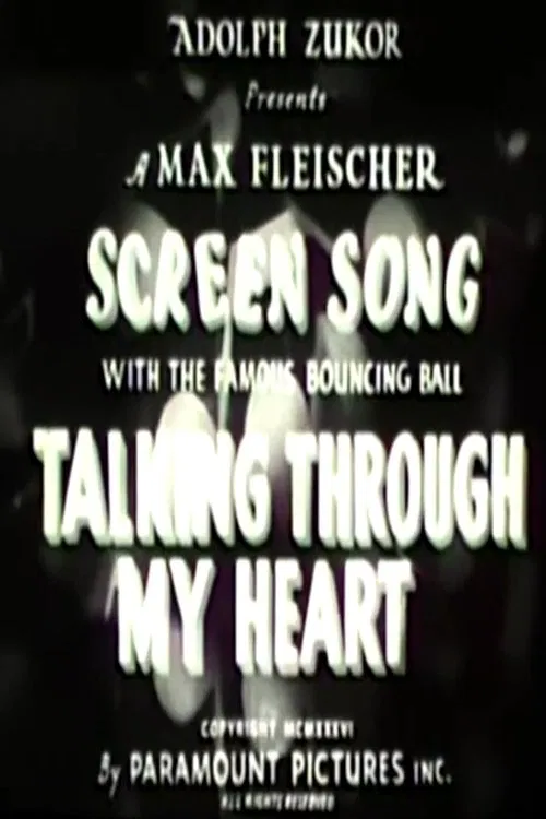 Talking Through My Heart movie poster