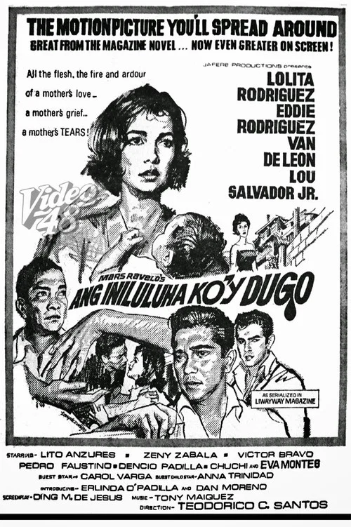 Poster do filme Ang Iniluluha Ko'y Dugo