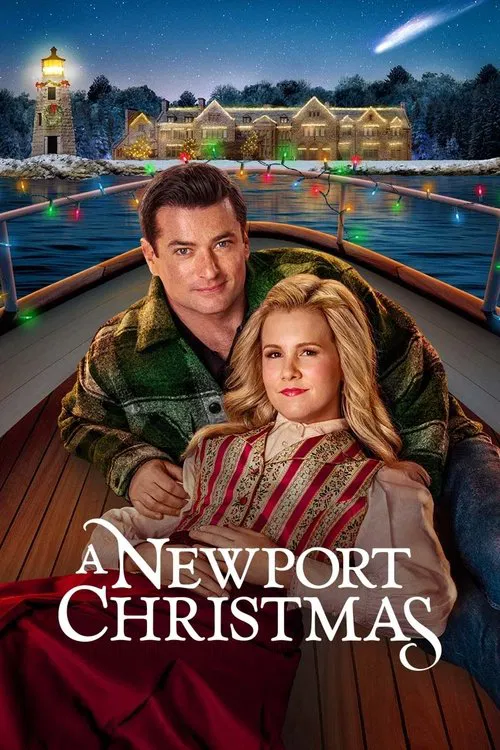 A Newport Christmas movie poster