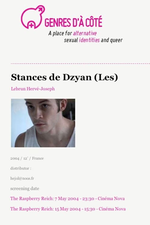 Stanzas of Dzyan movie poster