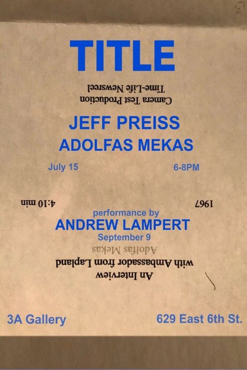 An Interview with the Ambassador from Lapland movie poster