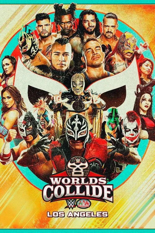 WWE/AAA Worlds Collide 2025 movie poster
