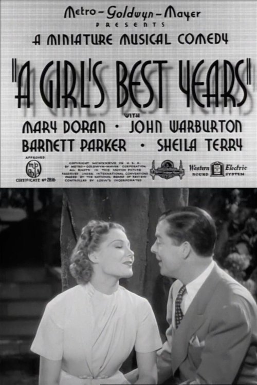 A Girl's Best Years movie poster