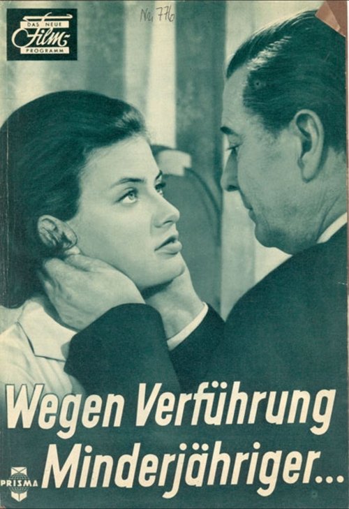 Wegen Verführung Minderjähriger movie poster