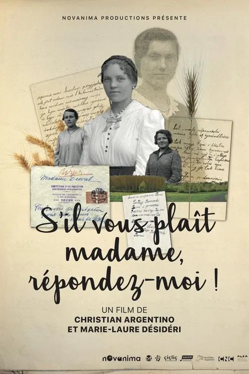 S’il vous plaît madame, répondez-moi ! movie poster
