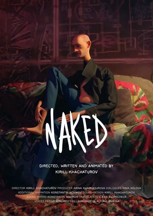 Naked movie poster