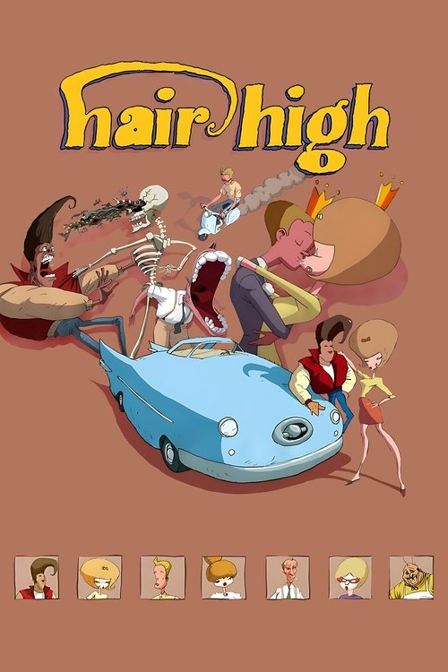 Hair High movie poster