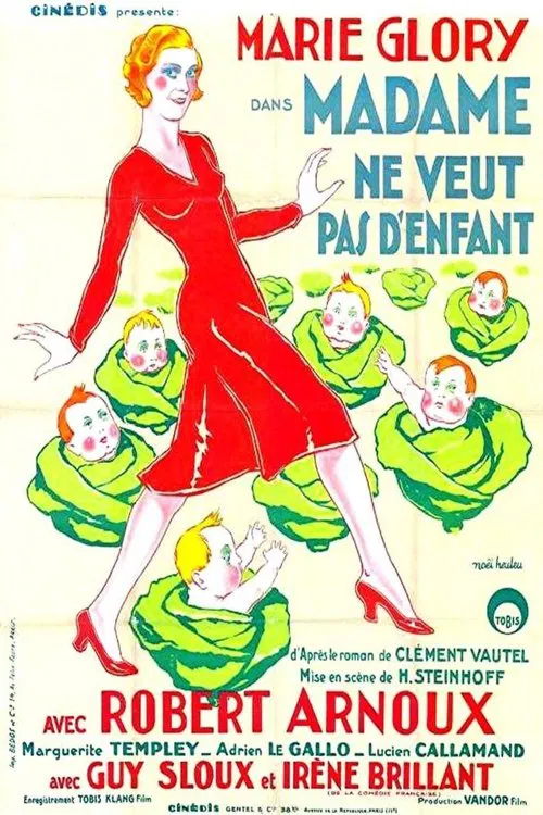 Madame ne veut pas d'enfant movie poster