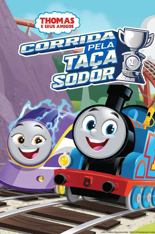 Poster do filme Thomas & Seus Amigos: Corrida pela Taça Sodor