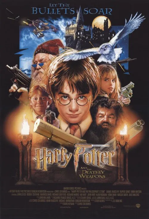 Harry Potter and the Deathly Weapons movie poster