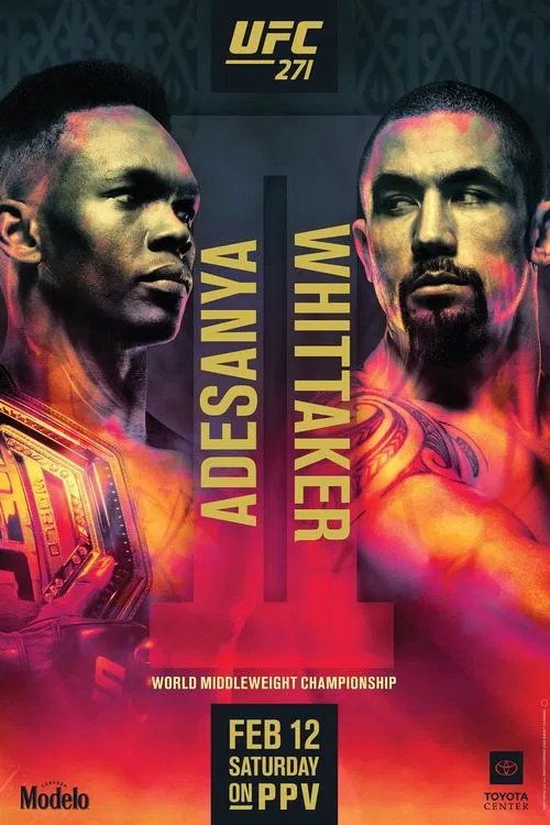UFC 271: Adesanya vs. Whittaker 2 movie poster