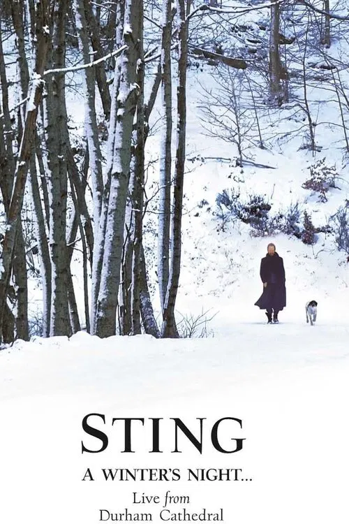 Poster do filme Sting: A Winter's Night...Live From Durham Cathedral