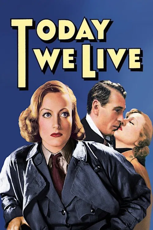 Today We Live movie poster