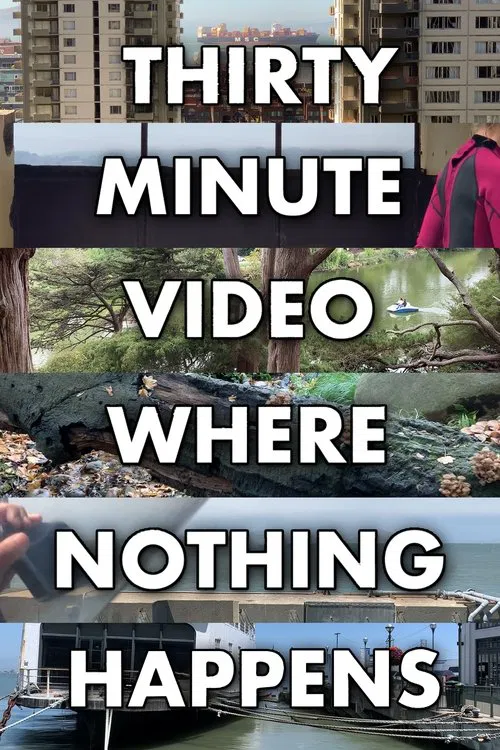 Thirty Minute Video Where Nothing Happens movie poster