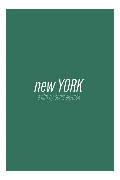new YORK movie poster