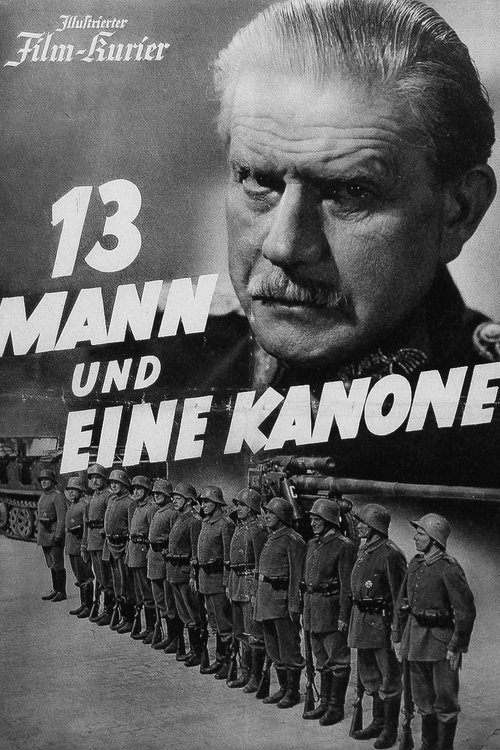 Dreizehn Mann und eine Kanone movie poster