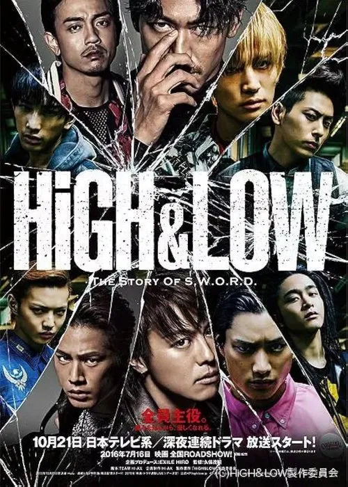 High&Low: The Story of S.W.O.R.D. movie poster