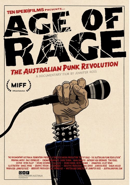 AGE OF RAGE - The Australian Punk Revolution movie poster
