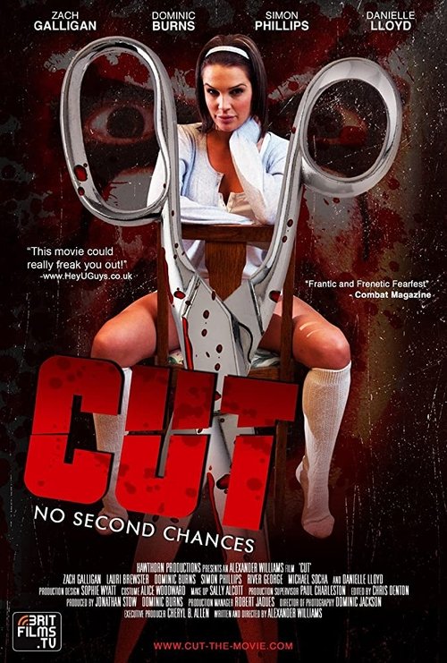 Cut movie poster