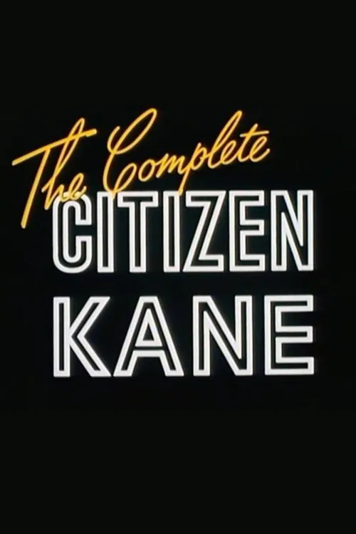 The Complete 'Citizen Kane' movie poster