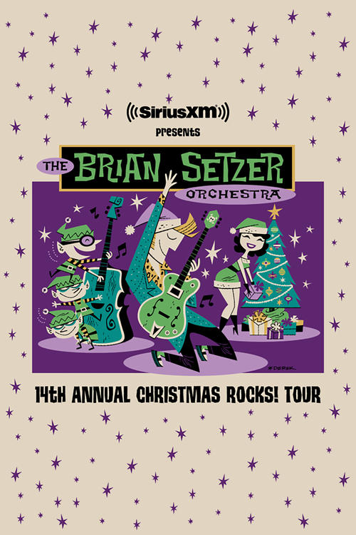 The Brian Setzer Orchestra: Christmas Rocks! Live movie poster