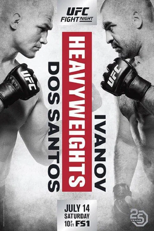 UFC Fight Night 133: dos Santos vs. Ivanov movie poster