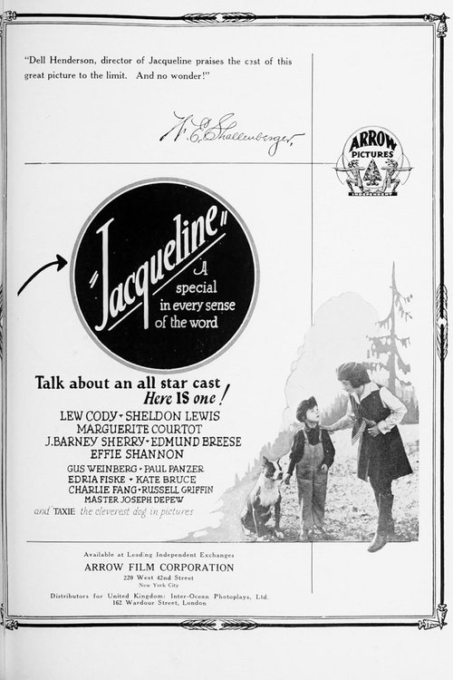 Jacqueline, or Blazing Barriers movie poster